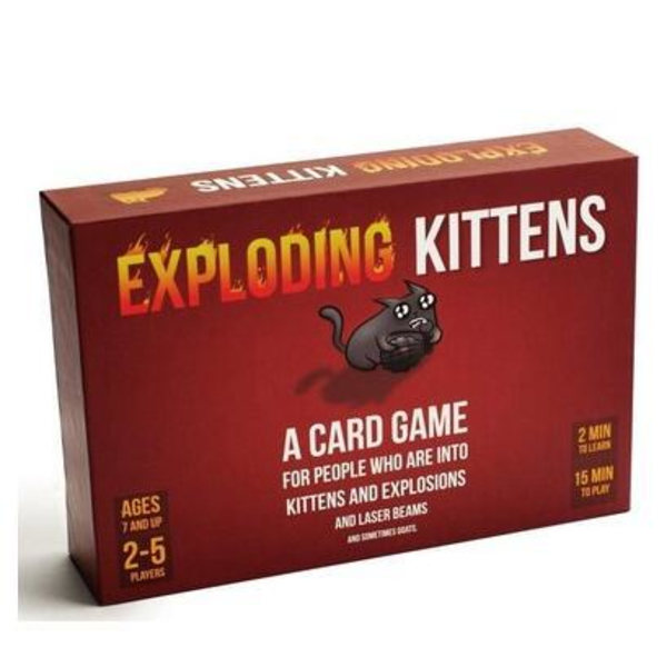 Exploding Kittens, familiefestspilkort