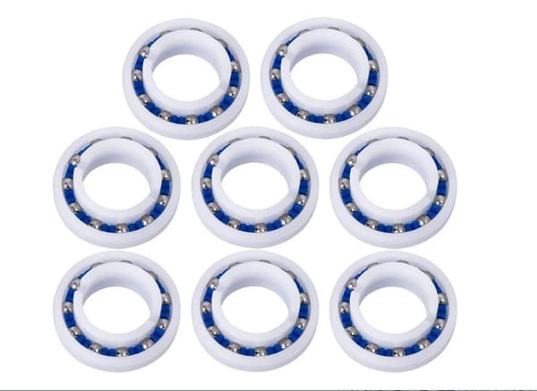 Sæt med 2 kuglelejer til poolrobot, der kan tilpasses til 280 180 hjulrobot
