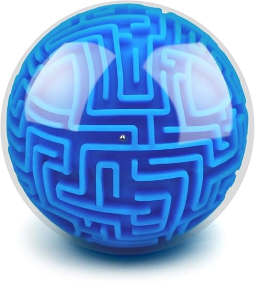 3D Gravity Memory Continuous Maze Ball Jigsaw Puzzle Toy Gift For Kids Adul