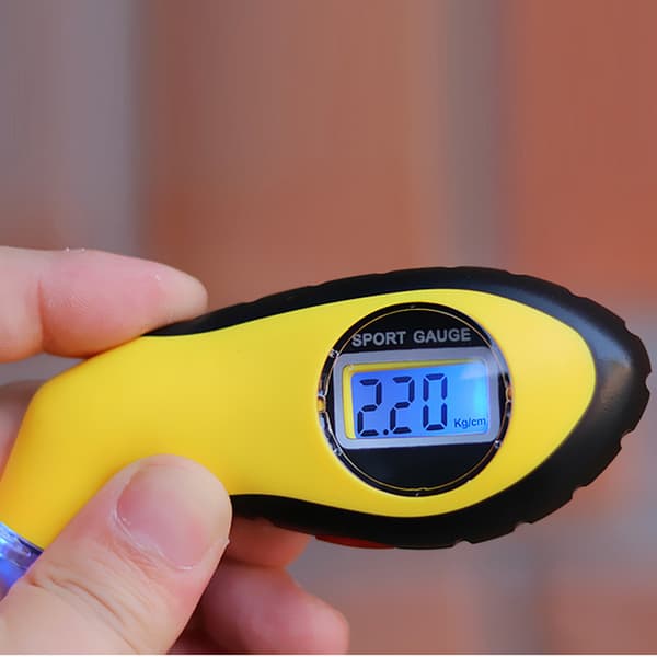 Bildelektronisk digital LCD-stjernelys dekktrykkmåler 0-100 PSI Ba