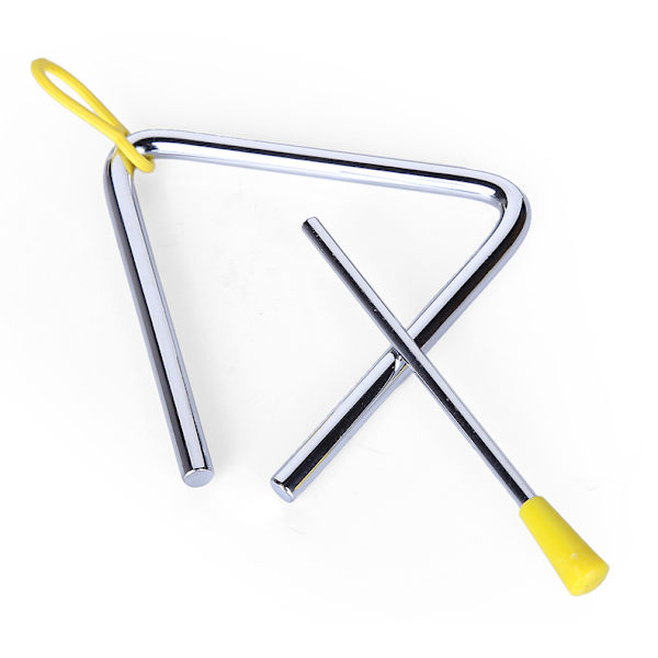 Triangle Orff Musikinstrumenter Band Percussion Lærings Trekant (1 stk.