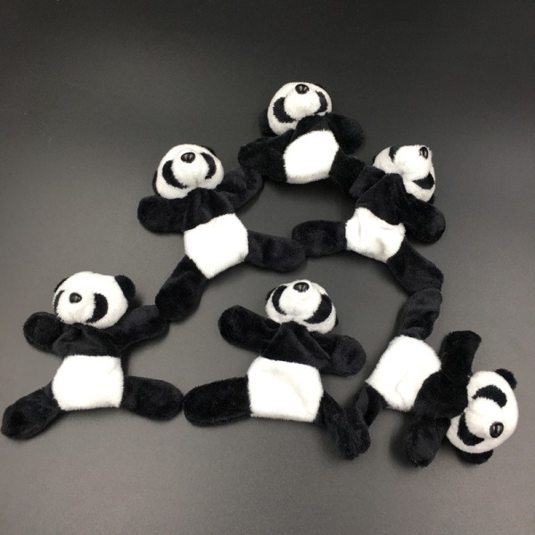 6 stk Panda køleskabsmagneter Sød plys Panda køleskabsmagnet Dry Erase B