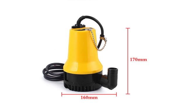 12V Nedsänkbar Vattenpump Nedsänkbar Pump DC Pump Smutsigt Vattenpump