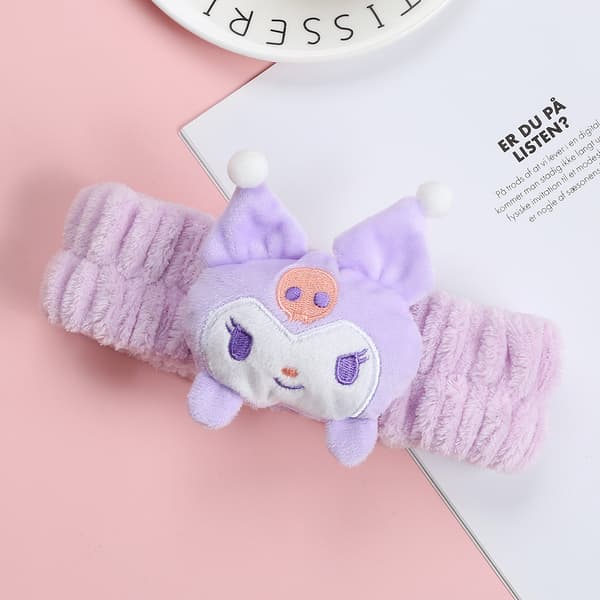 Kawaii Spa Hodebånd for Ansiktsvask, Søt Hodebånd for Sminke,