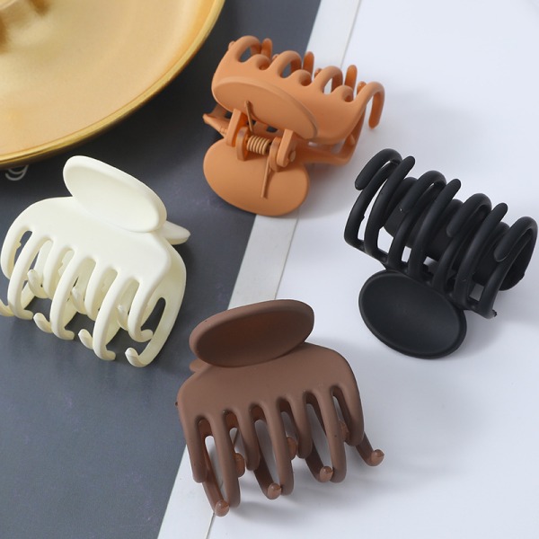 Hairpins 4-pack 3.8cm thick matte non-slip short hair accessories