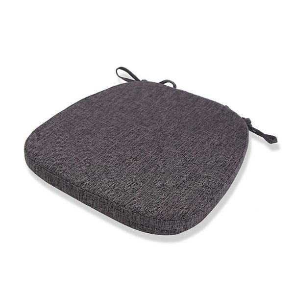 Setepute stol vaskbar stol pute med slips 43 * 41cm sklisikker sete
