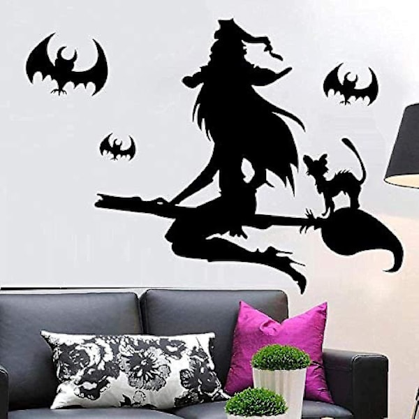 Koselige veggklistremer Halloween veggklistremer veggklistremer flyttbare 42 *