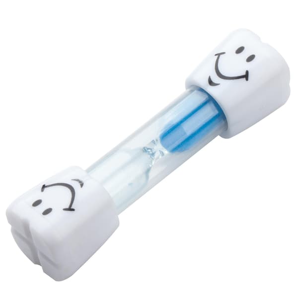 3min Smiley Kids Tannbørste Blå Sand Timer