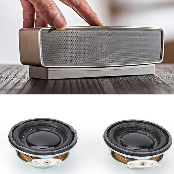 2st 5w 4Ω Stereo Högtalare 4cm Högtalare Horn kompatibel Mini Förstärkare, Jag