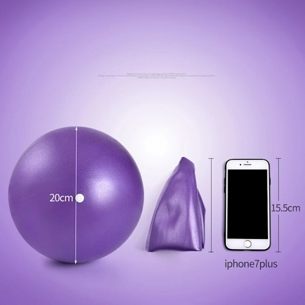 25cm jooga pallo harjoitus voimistelu kunto pilates pallo tasapaino harjoitus kuntosali