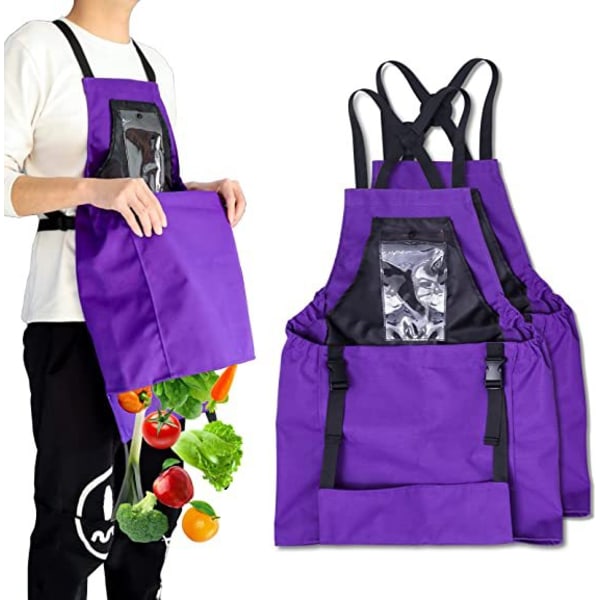 Puutarha-apron taskuilla naisille ja miehille - Garden ApronPocket