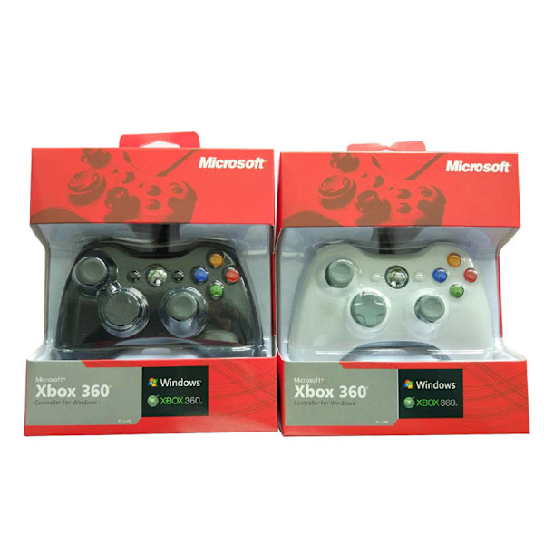 Kablet Gaming Controller, PC Game Controller Joystick med Dual-Vibration Turbo og Trigger Knapper