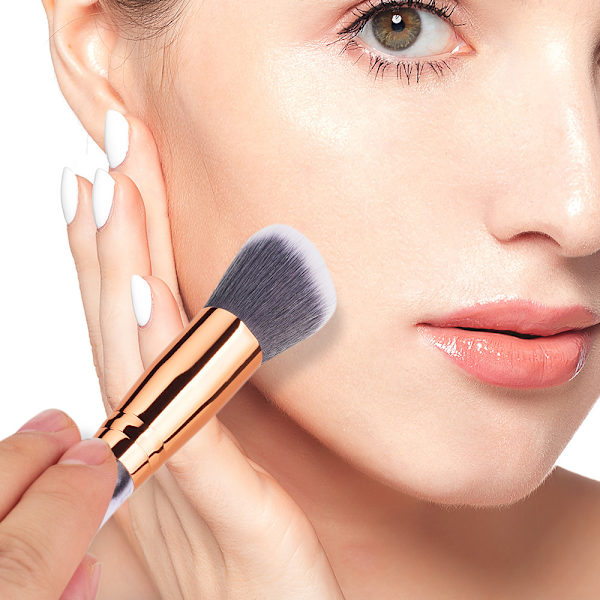 10 stykker professionelt marmor makeup børste sæt
