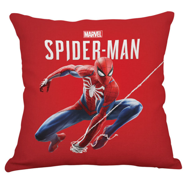 SpiderMan 1-osainen tyynyliina - kaksipuoliset lasten superpehmeät vuodevaatteet - Featu