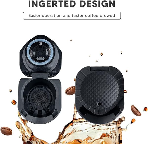 Kaffe Kapsel Adapter Konverter Holder Passer Til i Cafilas