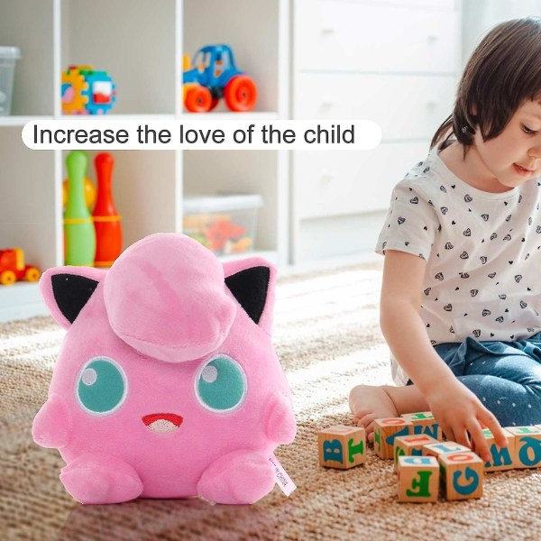 Pokemon Jigglypuff plysch gosedjur 8 tum, åldrar 2+