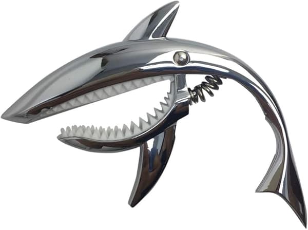 Zink Alloy Gitarr Capo Haj Capo för Akustisk och Elektrisk Gitarr med Goo