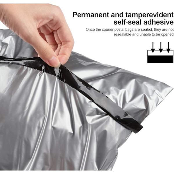 100-pack plastpåsar för postförsändelser