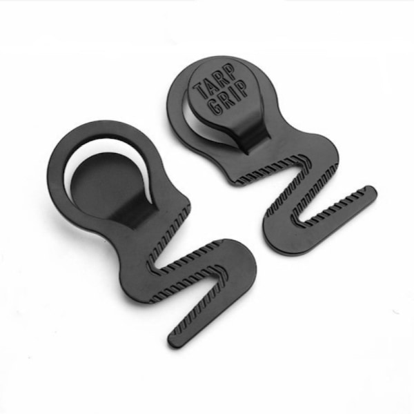 2PCS Tältband - Dragkraftbeständiga fästkrokar - Tillbehör för utomhusaktiviteter för båtkapell, husvagnar, tält, tillfälliga skydd, markiser