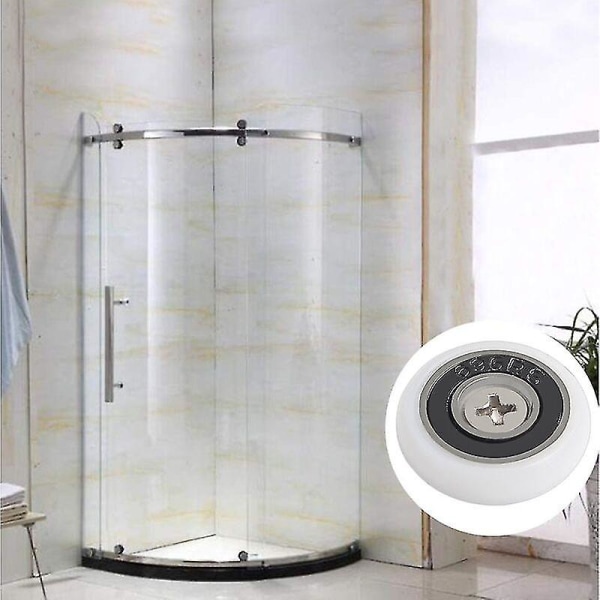 Set med 8 ersättningshjul för 19 mm diameter duschdörr