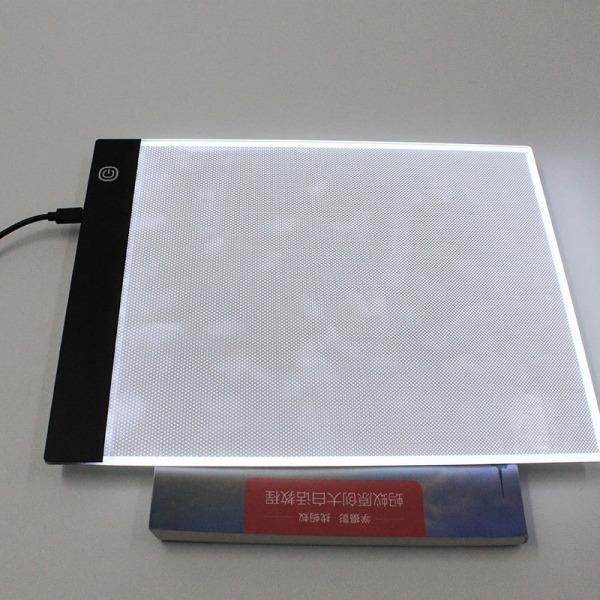 A4 LED-lysblokk Kopi Tegnelysbokser Barn Voksne Tegneblokk