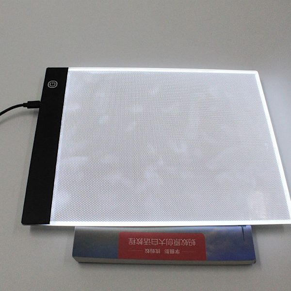 A4 LED-valopöytä Kopiopiirustusvalolaatikot Lapset Aikuiset Piirtopöytä