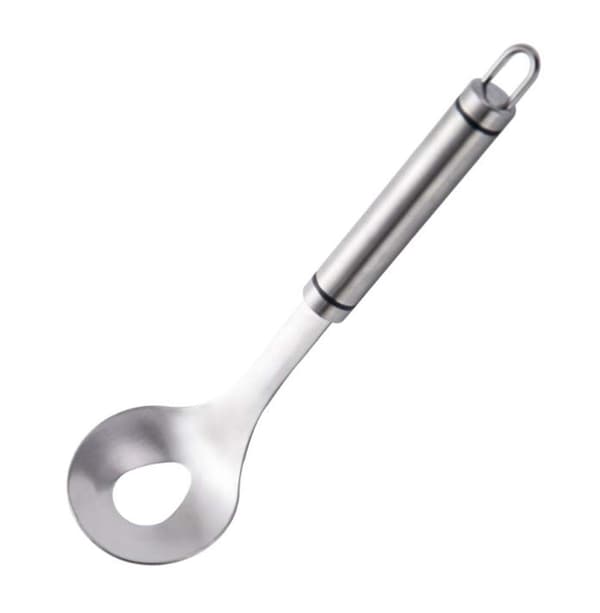 2 st 304 rostfritt stål köttbulle maker räkor glidande boll gör sked C