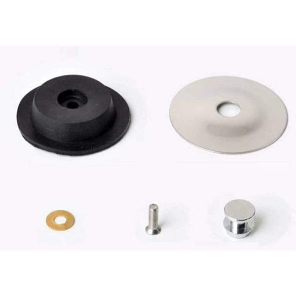 Universal rustfrit badeprop til Ø 42mm - 43mm afløbsstop til varmt