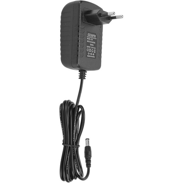 Latauslaite, 12V 2A Ulkoinen Virtalähde AC-DC Lataussuoja Langattomalle Reitittimelle (EU-Pistoke)