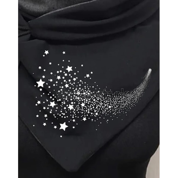 Mote Kvinner Vinter Trykk Knapp Myk Wrap Casual Varm Skjerf
