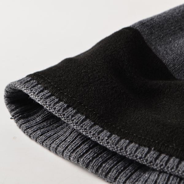 Herre Vinter Beanie Hat Varm Strikkede Manchet Almindelig Toboggan Ski Hætte
