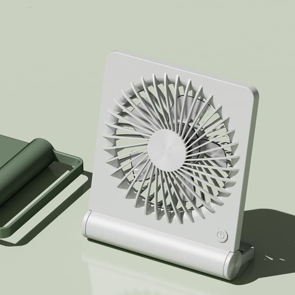 1 stk. Mini bærbar ventilator - til behagelig afkøling - Ideel til hjem, kontor og rejser