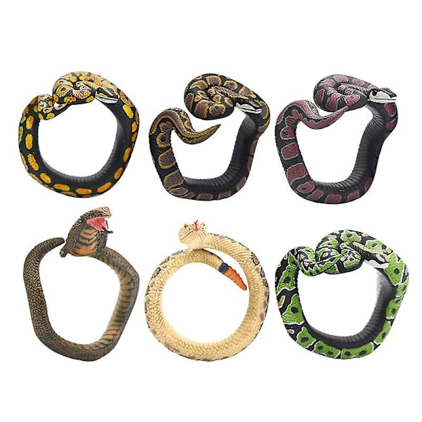 Slange Python Armbånd Simulation Dyr Model