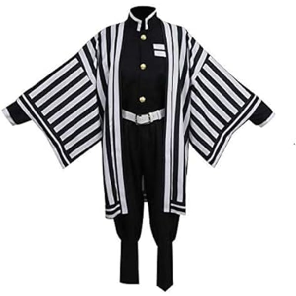 Cosplay Anime Kostume Kimono Outfit Team Cloak Uniform Battle Suit, Voksen V