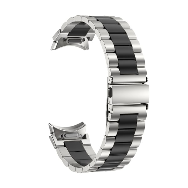 Metal Watch Band 22mm - Sort Quick Release Udskiftningsurrem til Mænd og Kvinder - Rustfrit Stållænke til Smartwatch