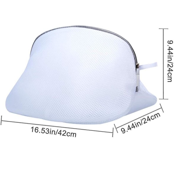 2 stk. Vaskeripose Vaskeripose til sko Sneakers Multi Protection Vaskeripose