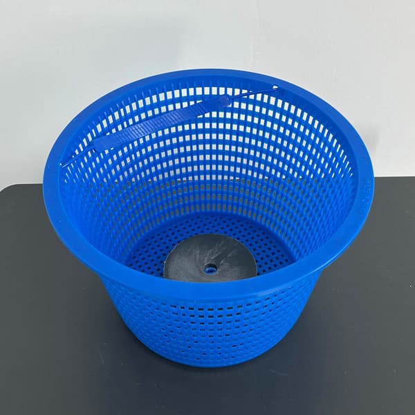Rund pool skimmer kurv - Diam 16,5 cm - Blå