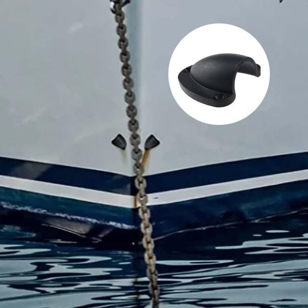 4 st fläktbåtskabellock i plast