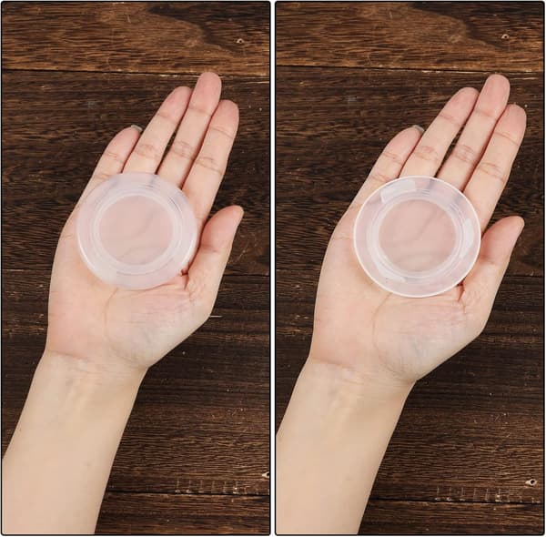 2 sæt havebordshulkapper og ring, plastik parasolhulskapper paraplyho
