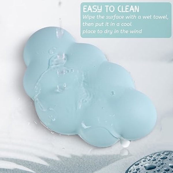 Cloud handledsstöd för mus, superfin minnesskum mjuk gel handledsstöd