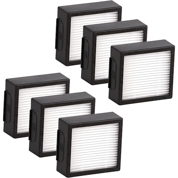 (6 stk.) HEPA-filter til iRobot Roomba Combo J7+ plus/Combo j5+/Combo j9+ robotstøvsuger 6 stk. HEPA-filter tilbehørssæt