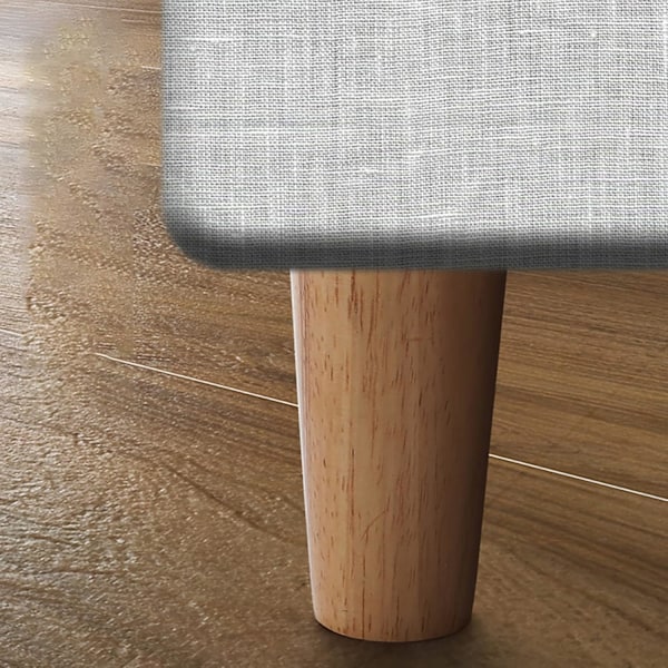 4 kpl Massiivisen Puun Sovan Jalkoja, Luotettavat Sängyn Kaapin Huonekalujen Jalat, Puusta Valmistetut Sovan Jalat (10cm)