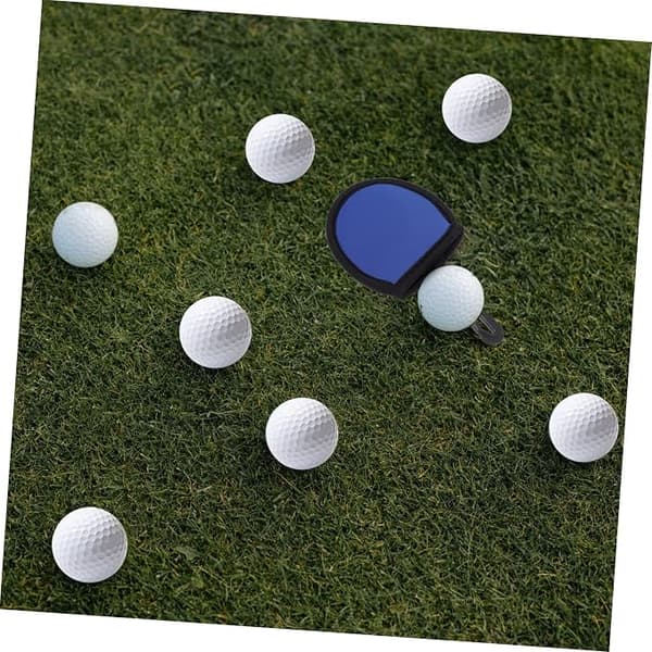 Set med 4 golfbollrengöringsfickor