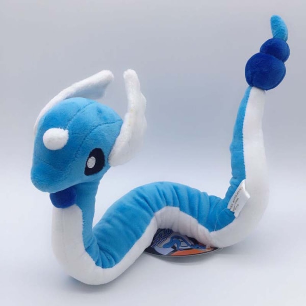 25 tommer lang nydelig Dragonair plysjdukke utstoppet leketøy beste gave til barn (blå)