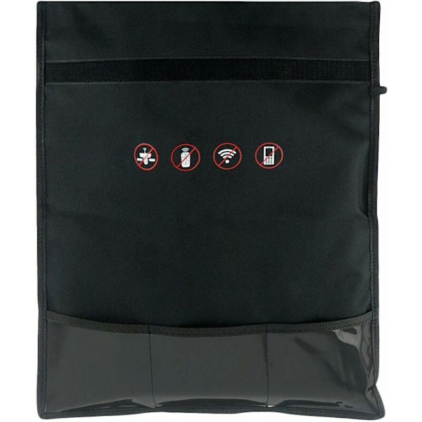 Signal Blocking Bag - Faraday Pouch för Signal Blocking Device - Faraday Cage Protection för Laptop, Tablet, Car Keys, Large Faraday Bag för Car