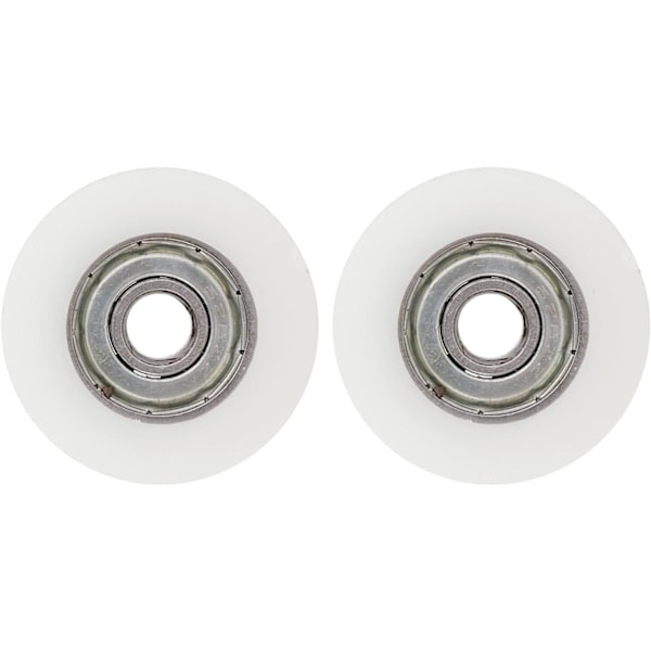 2PCS växthusdörrhjul ersättningskit 30mm diameter