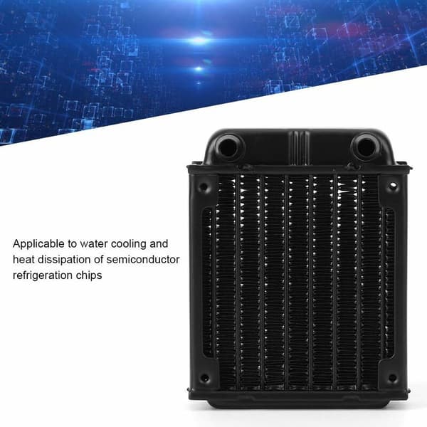 Vandkølet radiator, radiator vandkølesystem, til pc-computer varme