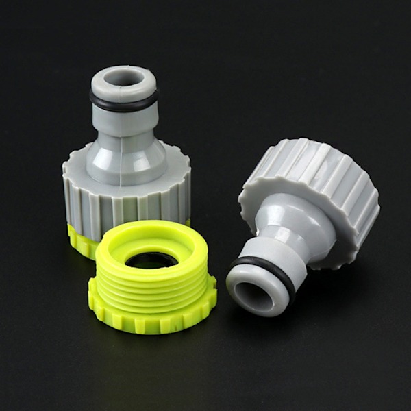 4PCS Hagekran Kobling Tappemontering, Slangekoblingssett for Hage Irr