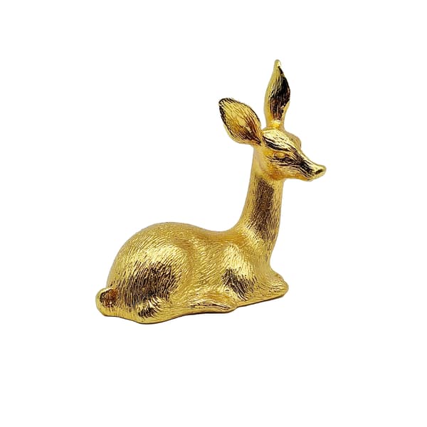 2 stk. Noble Pair Deer Statue Hjemmeindretning Samleobjekter Dyr Elg