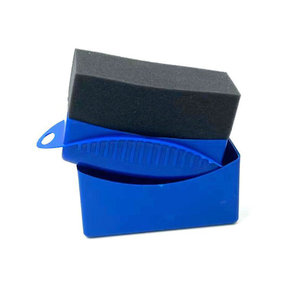 2 st applicatorsvampar för däckdressing, applicatorsvampar för bilvaxpolering, däckglansrengöringssvampar, för bilglas, målat stål, bilproduktpaket(B